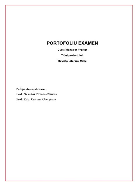 Pdf Portofoliu Examen Curs Camelia Bran Facut Roxi Cris Dokumen Tips