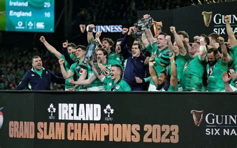 Ireland beat England in Dublin to claim Grand Slam