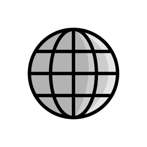 Premium Vector Globe Icon Vector On Trendy Design