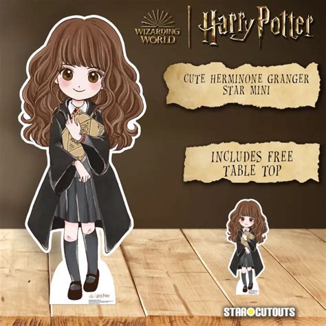 Cute Hermione Granger Animated Harry Potter Official Mini