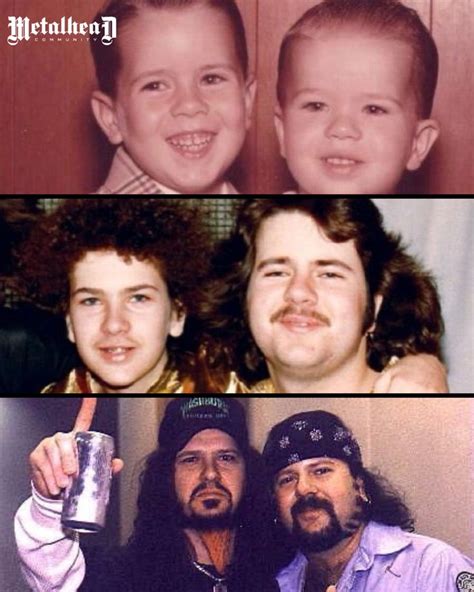 Dimebagdarrell And Vinniepaul Abbott Brothers Pantera Dimebag