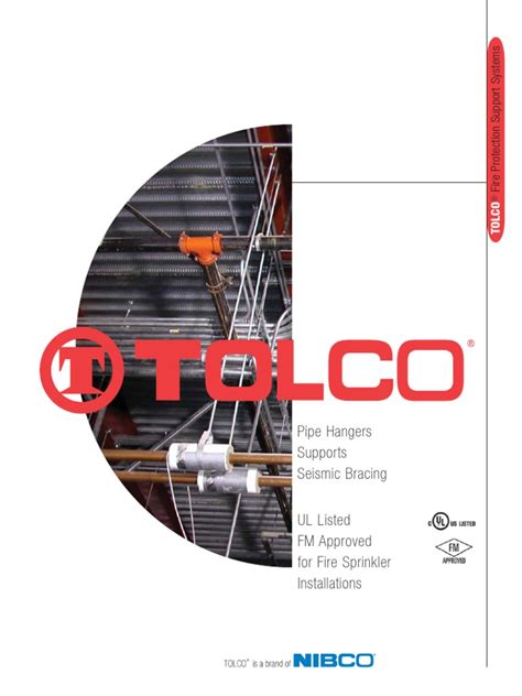 Tolco Pipe Hangers Supports Seismic Bracing Pdf Pdf Pipe Fluid