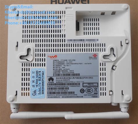 Huawei Gpon Wireless Onu Hg R With Ge Fe Lan Ports Phone