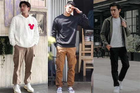 Inspirasi Padu Padan Outfit Cargo Pants Pria