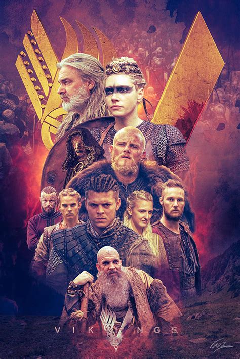 Vikings Wall Poster by PZNS on DeviantArt