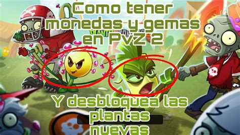 Tutorial para tener monedas gemas y plantas en PvZ 2 Solución a