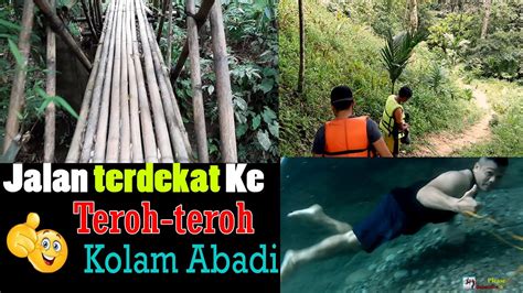 Jalan Menuju Wisata Alam Pelaruga Dan Kolam Abadi Wisata Alam Sumut