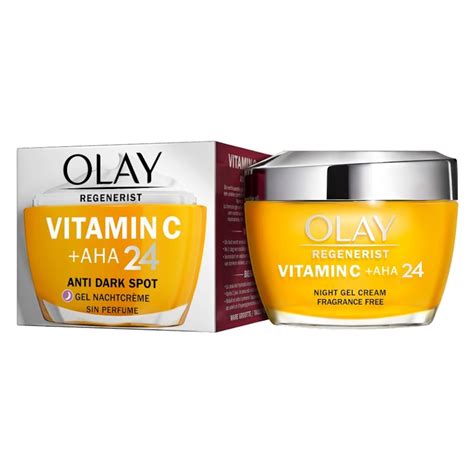 Olay Vitamin C Aha 24 Night Gel Cream 50 Ml £25 75