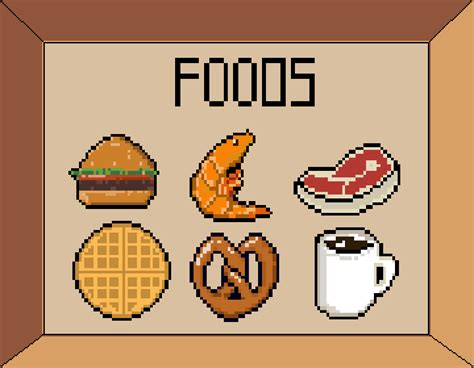Pixel Food Pack by Rcp Studios