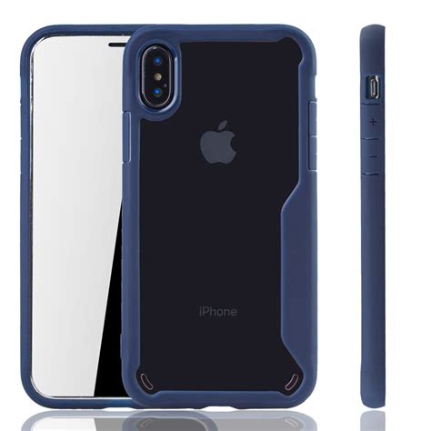 Blaue Premium Apple Iphone X Iphone Xs Hybrid Editon H Lle