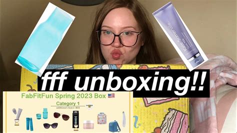 Fab Fit Fun Spring Unboxing Youtube