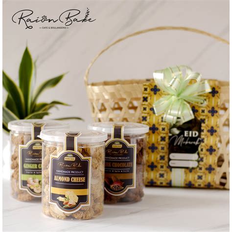 Hampers Premium Lebaran Gift Box Parcel Bingkisan Kue Kering Sehat