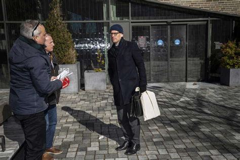 Defender Jonas Christoffersen Leaves The Court In Frederiksberg On