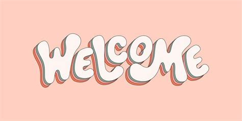 Welcome Font Vector Art, Icons, and Graphics for Free Download