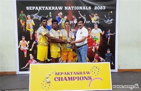 Army Sepak Takraw Players Shine In National Sepak Takraw Championship