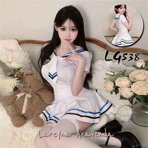 Jual Lareyna Aravenda Set Lingerie G String Fantasy Kostum Siswa Pelaut Malam LG538 Shopee