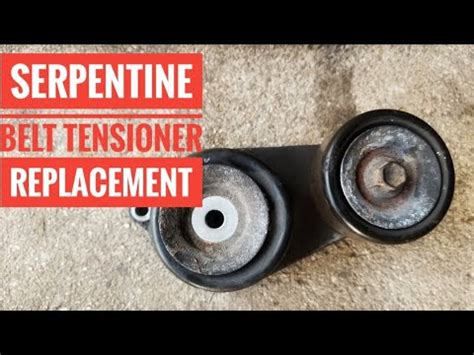 How To Replace Serpentine Belt Tensioner Tutorial Youtube