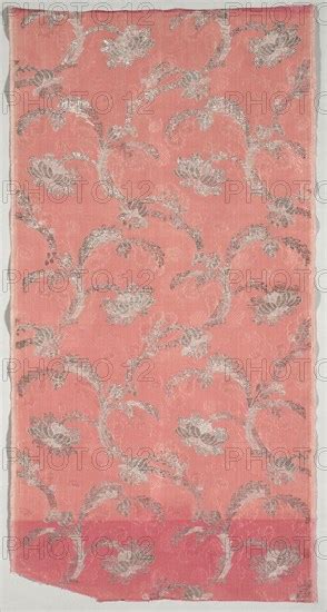 Length Of Textile France Th Century Period Of Louis Xv