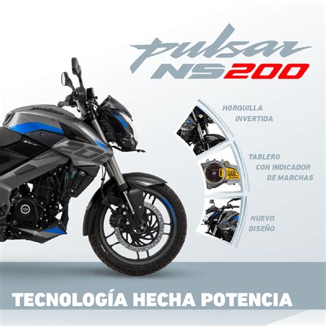 Motocicleta Bajaj Deportiva Pulsar Ns Negra Ug Bodega