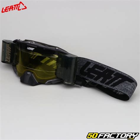 Masque Leatt Roll Off Graphene Yellow Quipement Pilote