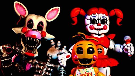 FNAF GLITCHED ATTRACTION ESSES ANIMATRONICS VÃO ME MATAR YouTube