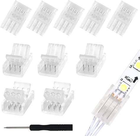 Amazon Btf Lighting Pin Mm Width Transparent Connector Kit Pcs