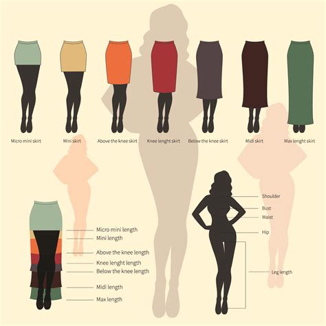 Skirt Length Chart And Sizing Guide Hood Mwr