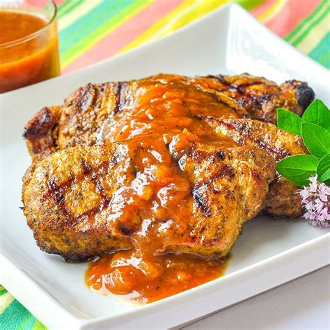 Curry Pork Chops With Easy Plum Chutney Definitely Not Boring Chops