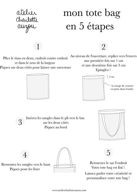 Tuto Couture Mon Tote Bag En Tapes Artofit