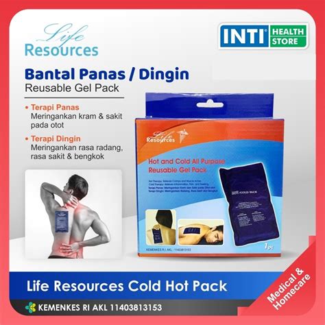 Jual Life Resources Cold Hot Pack Bantal Panas Dingin Life Resources Alat Kompres Panas