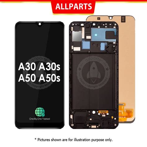 64 Incell Amoled Display For Samsung A30 A50 A30s A50s Lcd Touch Screen Replacement Shopee