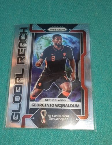 Panini Prizm World Cup 2022 Georginio Wijnaldum Global Reach