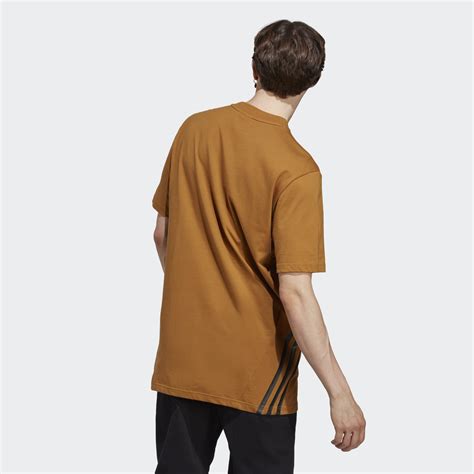 Adidas Future Icons 3 Stripes Tee Brown Adidas Lk