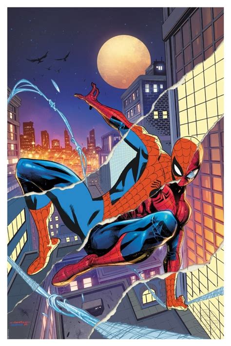 Marvel Amazing Spiderman Unframed Art Print Sideshow Toys Twilight