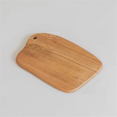 Woodenware Owa V Teak Wood Cutting Board