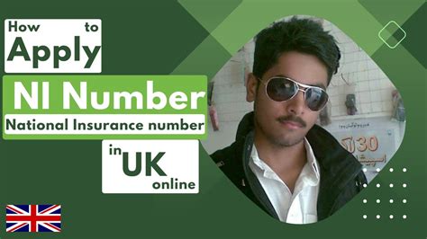 How To Apply For Ni National Insurance Number In Uk Online Youtube