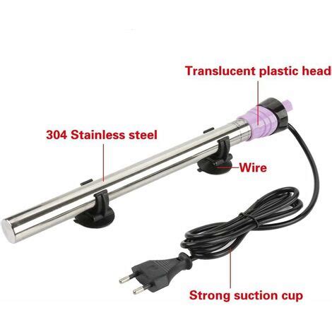 Aquarium Heater Automatic Thermostatic Fish Tank Heating Bar Stainless