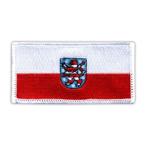 Flag of Thuringia Embroidered Patch/Badge