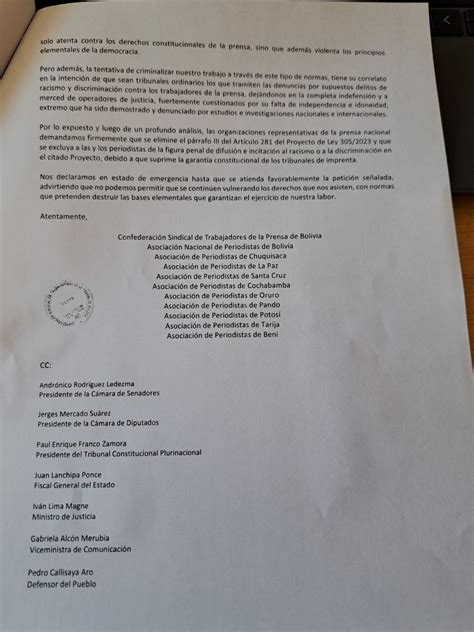 Asuntos Centrales On Twitter La Asociaci N Nacional De Periodistas De