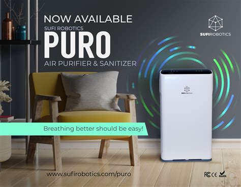 Puro – AIR Purifier – Sufi Robotics