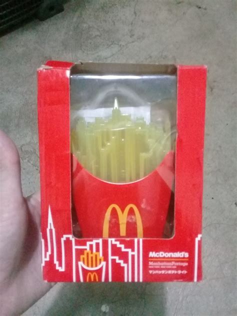 McDonalds French Fries New York Skyline Mini Lamp Hobbies Toys