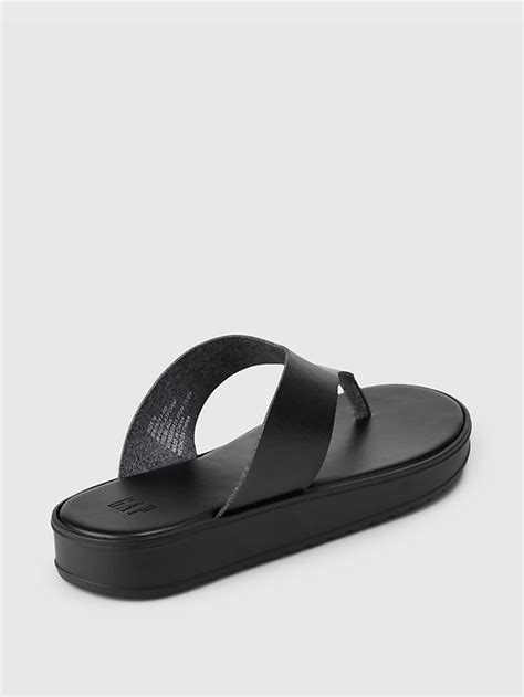 Vegan Leather Platform Flip Flops Gap