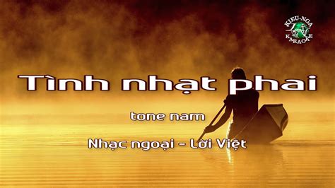 T Nh Nh T Phai Karaoke Tone Nam Youtube