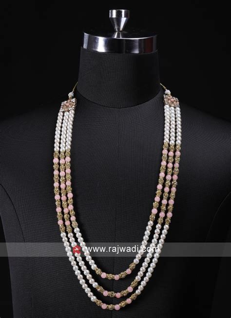 Wedding Wear Three Layer Mala