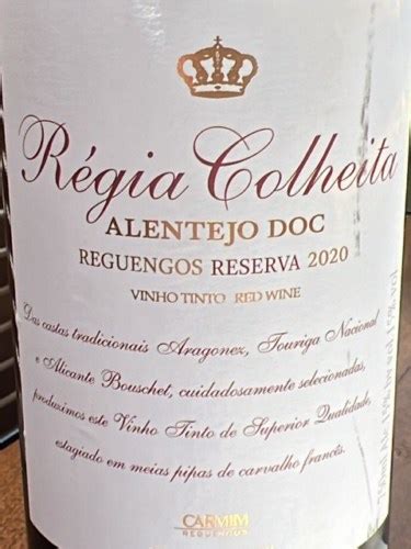 R Gia Colheita Reguengos Reserva Tinto Vivino Us