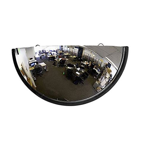 Acrylic Bubble Half Dome Convex Mirror Round Indoor Security