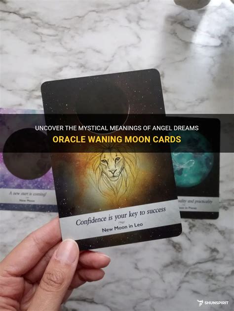 Uncover The Mystical Meanings Of Angel Dreams Oracle Waning Moon Cards