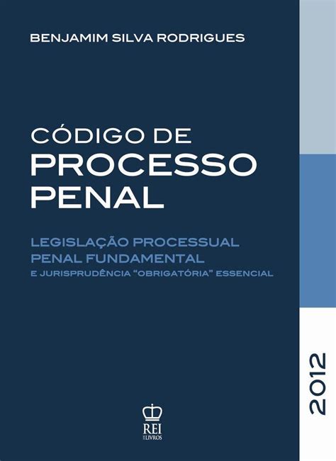 Código de Processo Penal Rei dos Livros