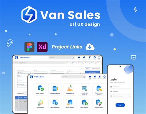 Van Sales Ui Design Behance