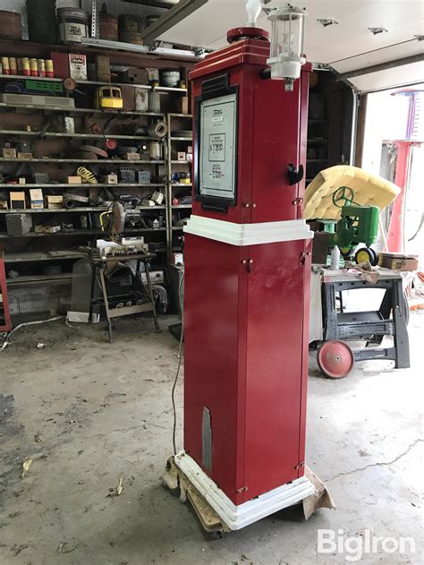 Tokheim 34 Antique Gas Pump Bigiron Auctions